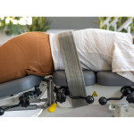 Habys Κρεβάτι Μασάζ Φυσικοθεραπείας Upright Chiro Z7 σε Γκρι Χρώμα